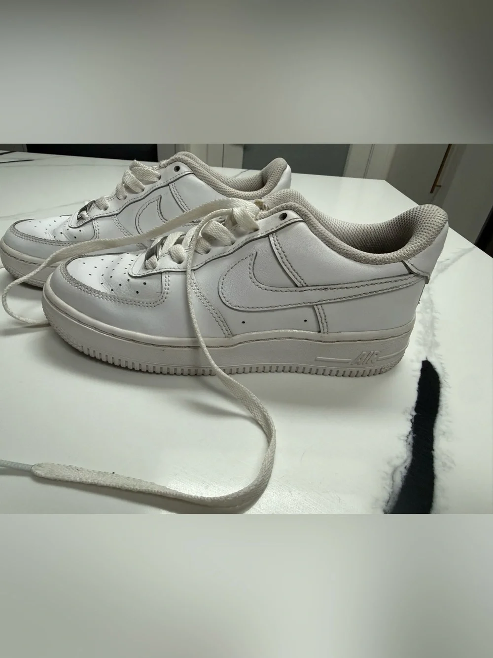 NIKE AF1 - Air Force 1 Low-Top Leather Nike Sneakers
